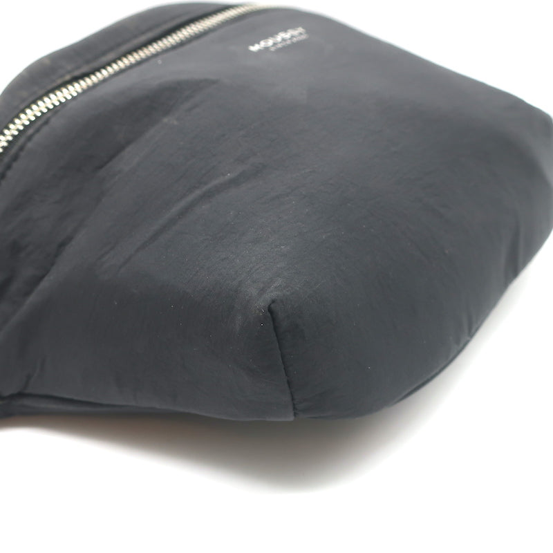 Moussy Fanny Pack Black Nylon Medium Crossbody Bag